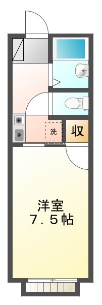 カスカータタルミの間取り写真