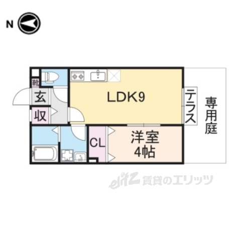 サンライズの間取り写真