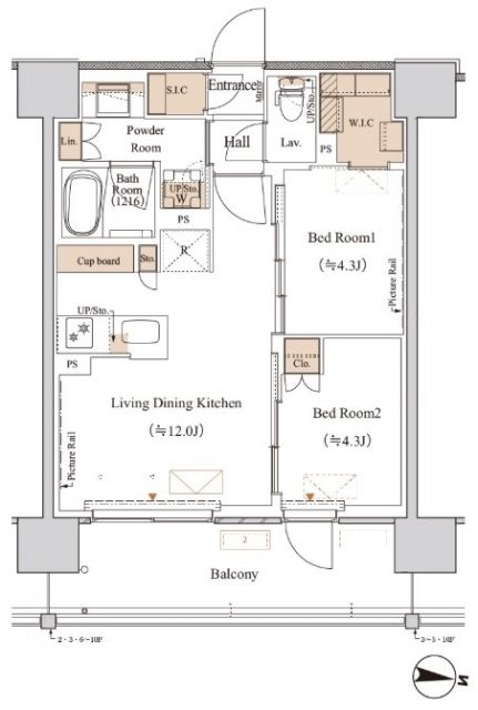 間取り図