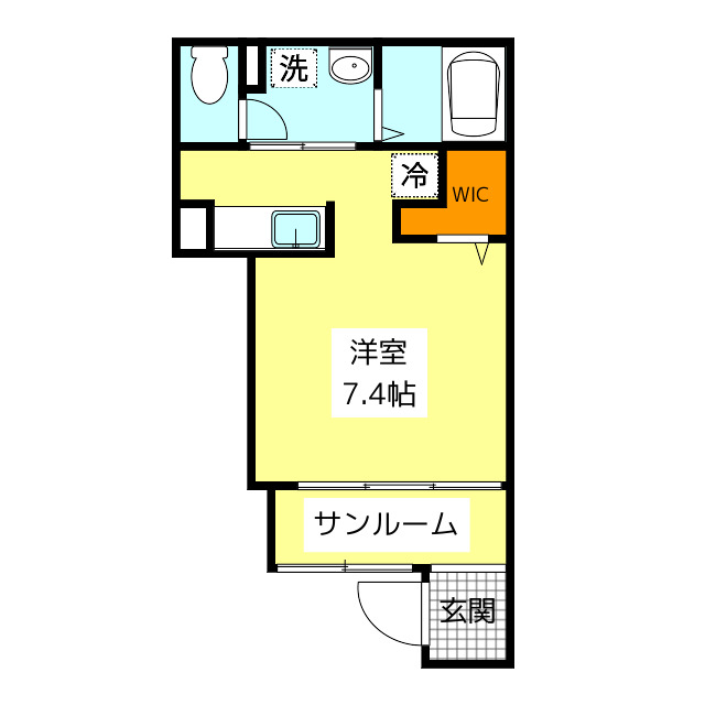 クレアIIの間取り写真
