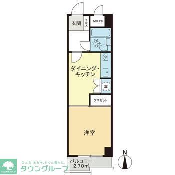 ライオンズマンション三軒茶屋NAKAMURAの間取り写真