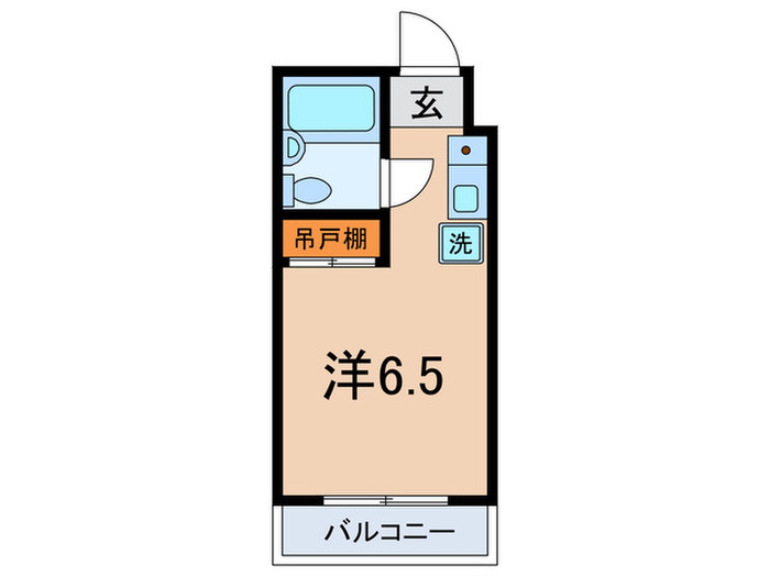 アテネハイムの間取り写真