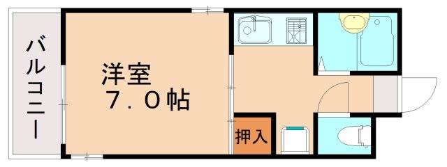 ビラノーバ住吉の間取り写真