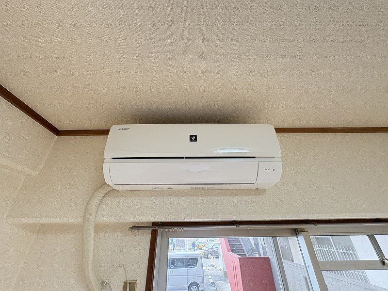 その他設備　エアコンが付いているので初期費用を抑えられ