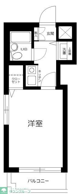 マリオン品川・中延の間取り写真