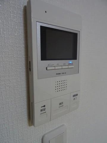 セキュリティ　モニター付きで安心