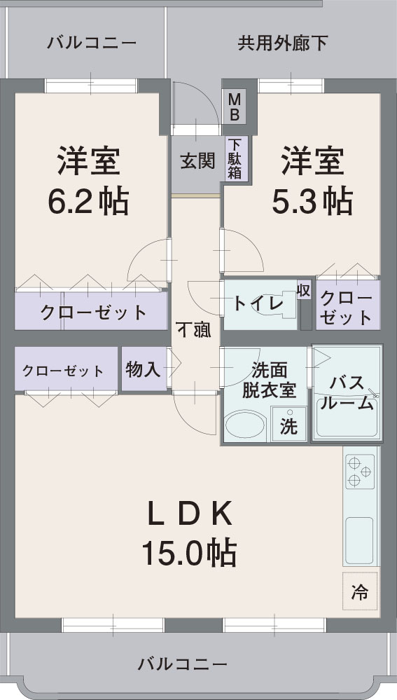 ベアテスＰＴＭの間取り