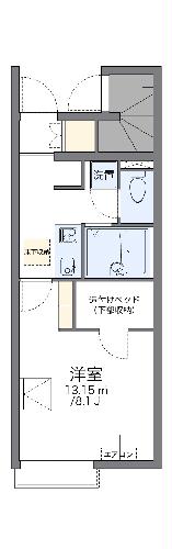 レオネクスト鳴尾パレスの間取り