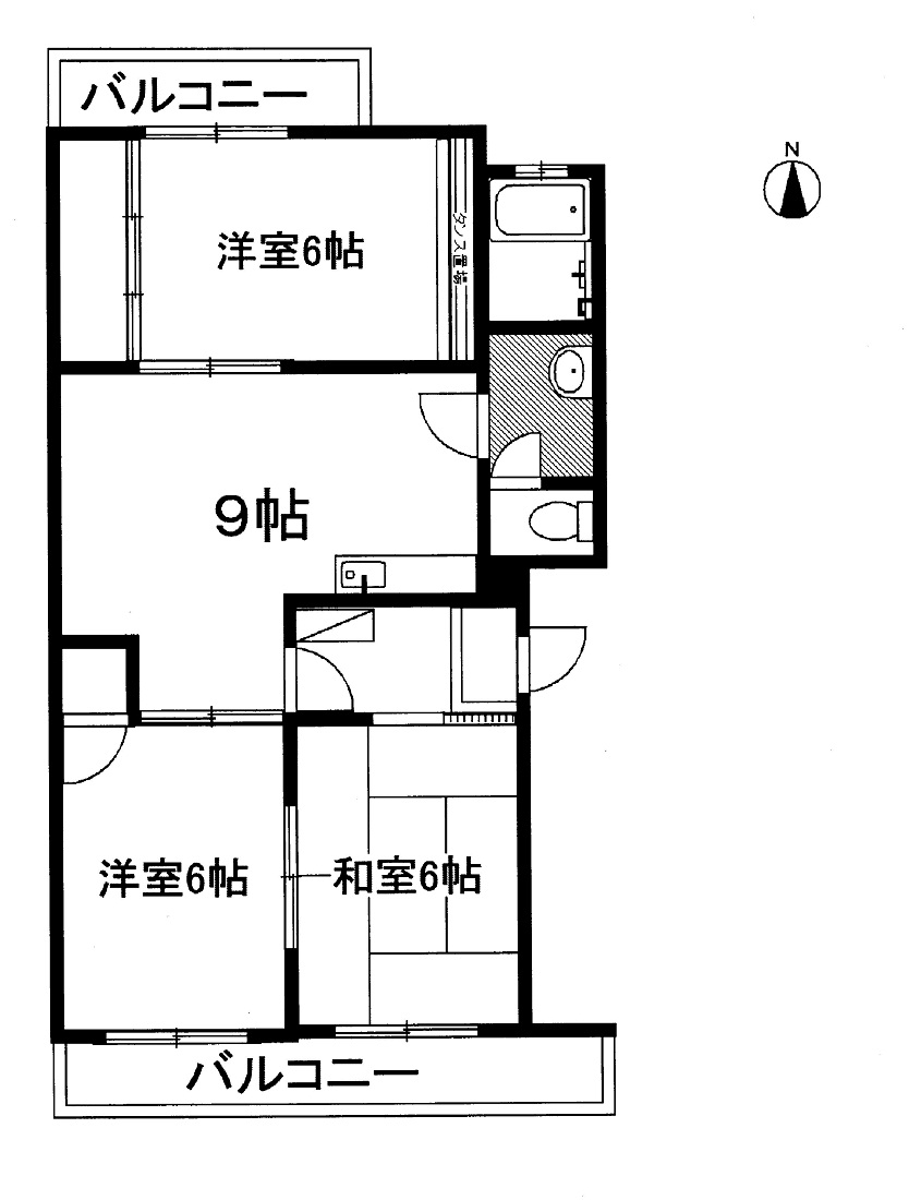 メゾンUIの間取り