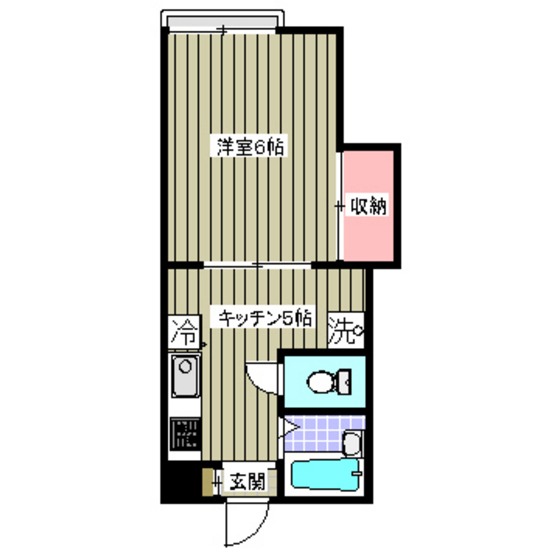 東京都杉並区成田東２（アパート）の賃貸物件の間取り