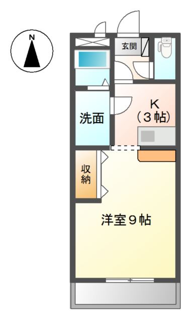 プレシャスモールの間取り