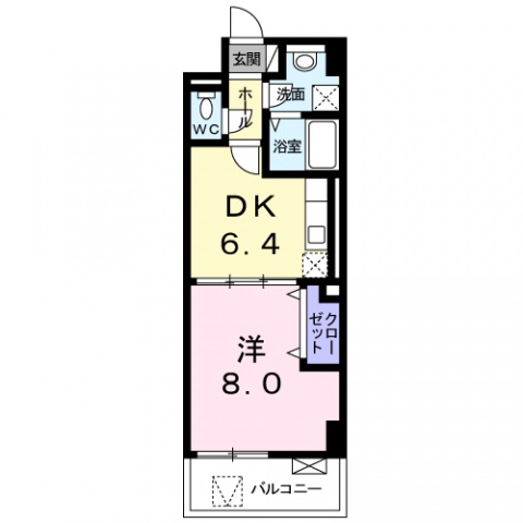 ハックベリー茨木南の間取り