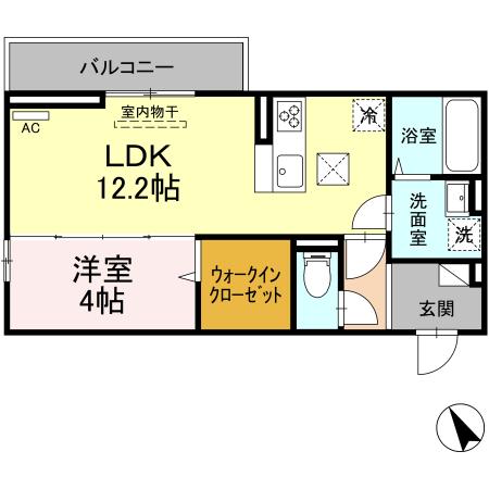 カーサ　アリーナの間取り