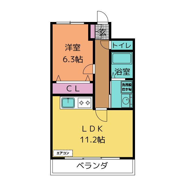 プランドールの間取り