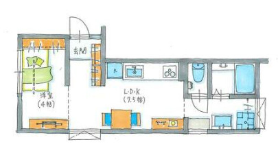 Bene海老名の間取り