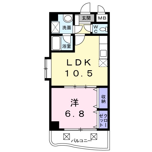 サニースクエアの間取り