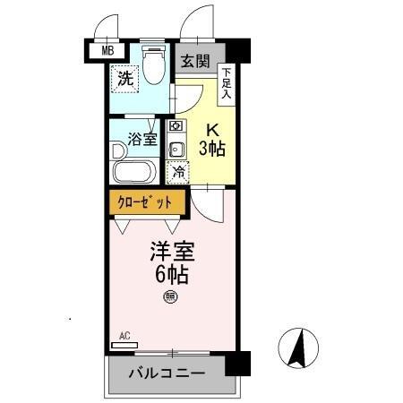 インペリアル宮前の間取り