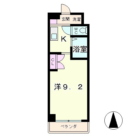 翔耀一号館の間取り