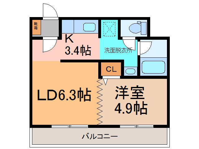 ラ・ヴィレットの間取り