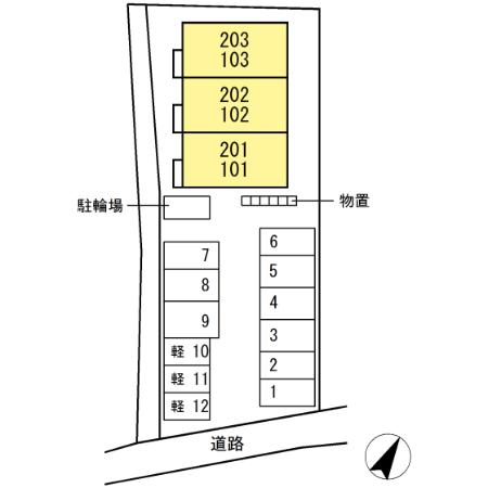 【(仮)D-ROOM都留市古川渡Iのその他】