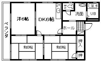 ハイツ エレガンスの間取り