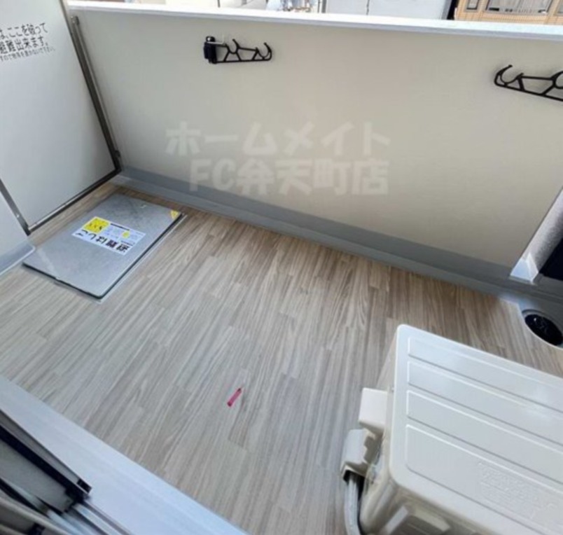 バルコニー　バルコニー付きです