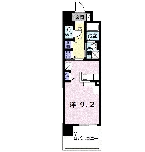 クレアトゥールの間取り