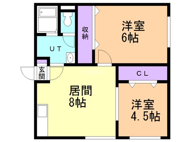 イースタンホームズIIの間取り