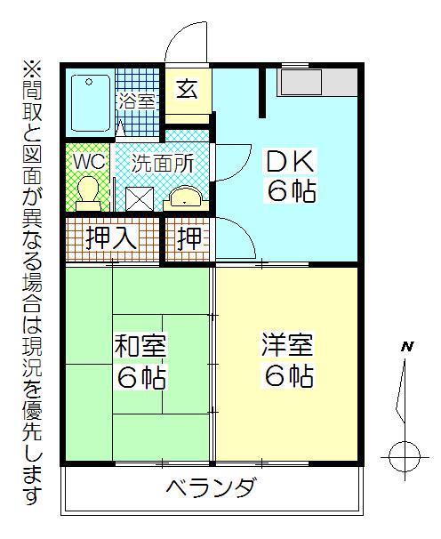 フォレストＢ／ａの間取り