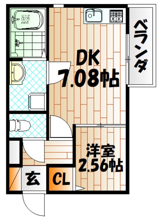 HS/戸畑の間取り