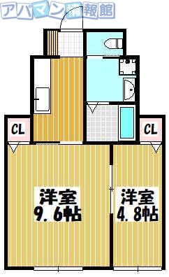 ボヌールの間取り