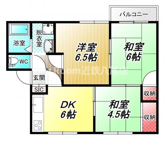 ハイツ浜澤の間取り