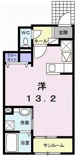 アマーレ　スパーツィオ　IIの間取り