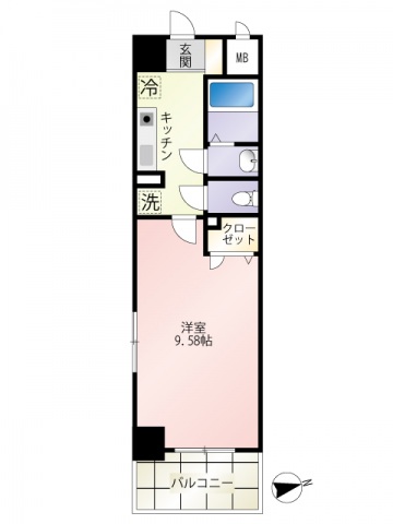 第19友建ビルの間取り