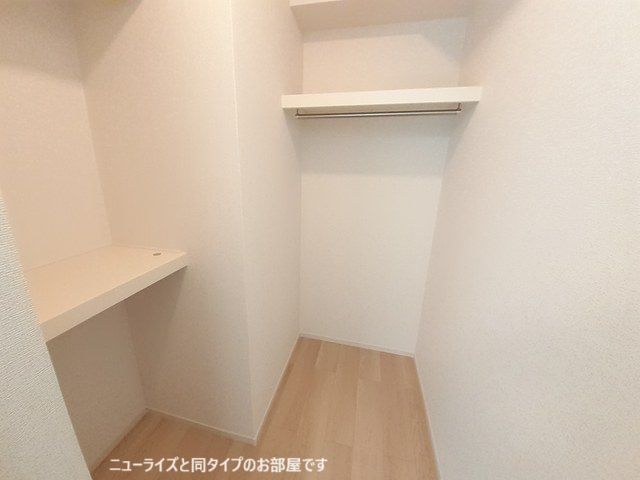 【角田市梶賀のアパートの収納】