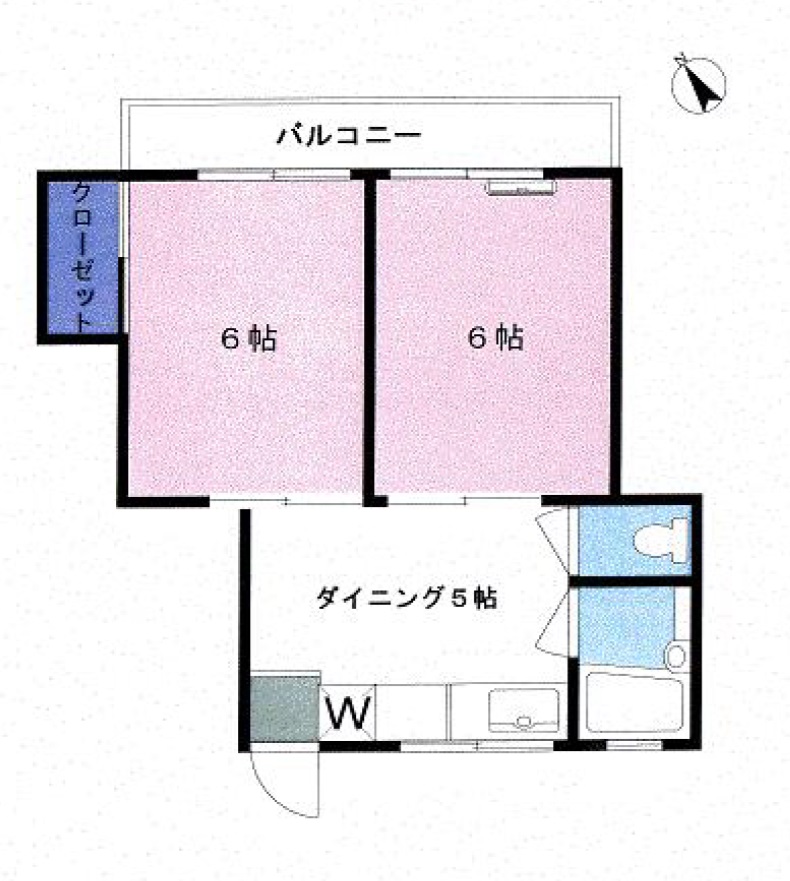 久東ハイムの間取り