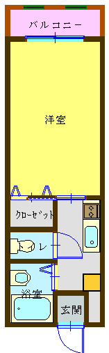 ニューハイツ三林IIIの間取り