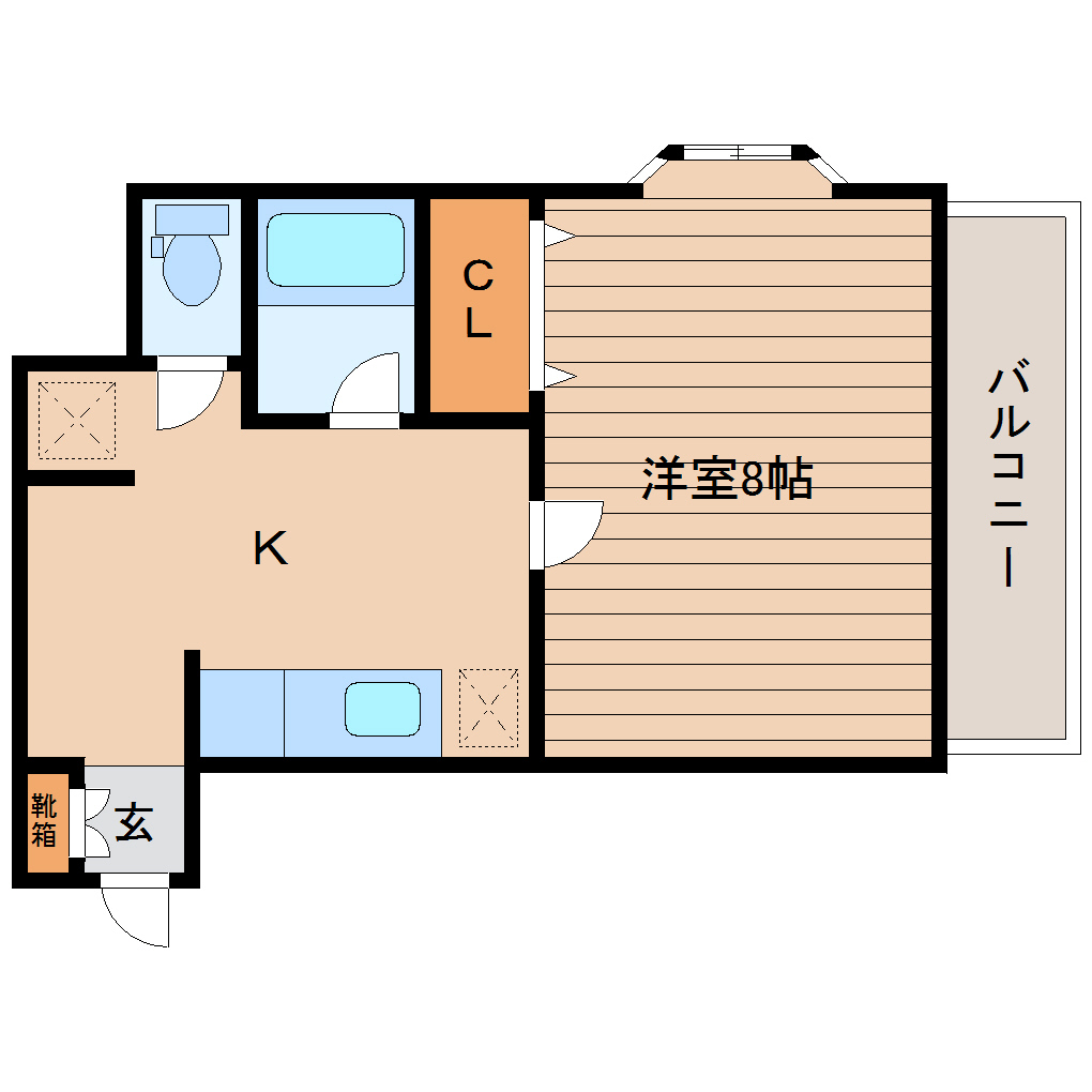 グランデール千葉の間取り