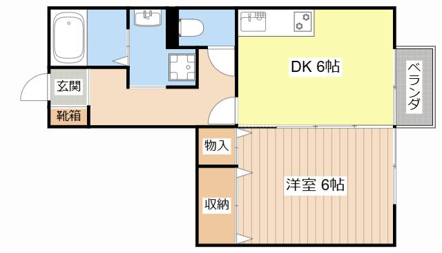 フォンティーヌの間取り