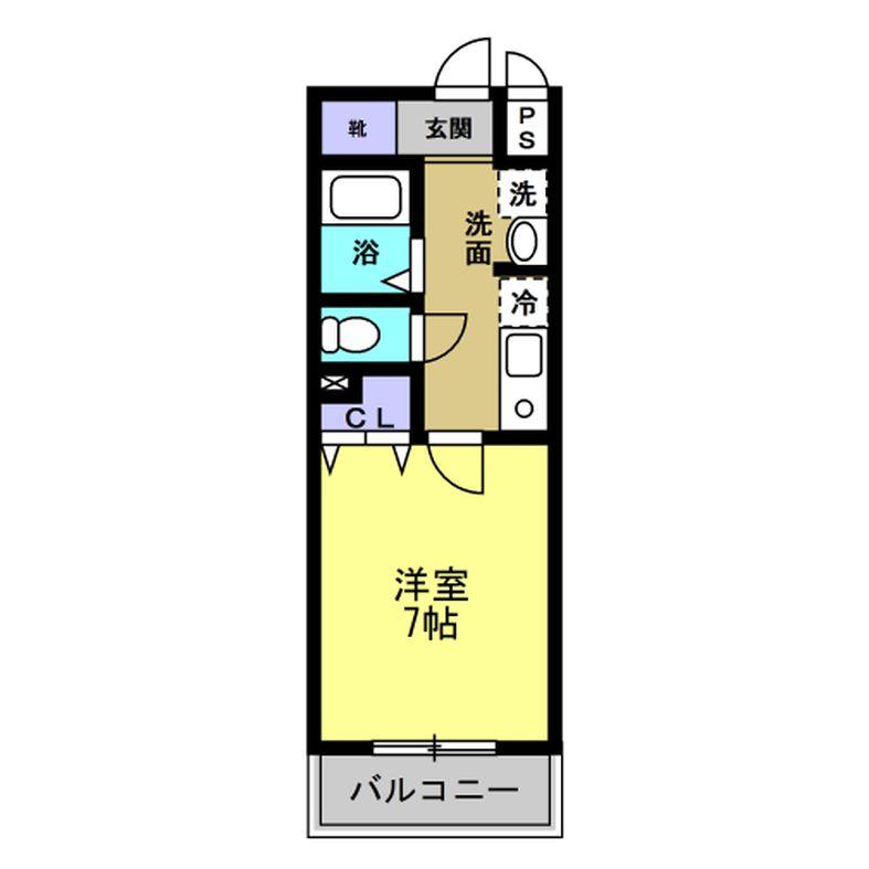 シエルコートの間取り