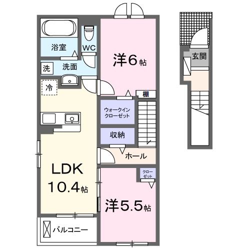 アルバ　ティエラの間取り