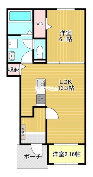 アゼリア池上の間取り