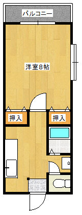 シンフォニー上荒田の間取り