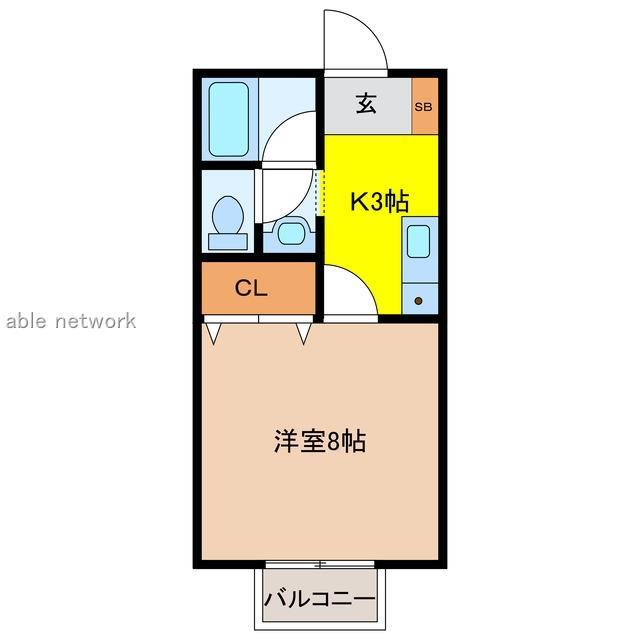 プロムナードの間取り