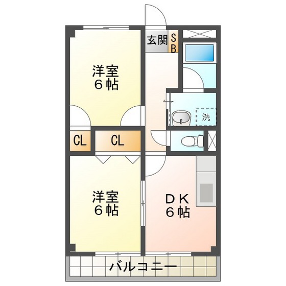 サープラスIIときわの間取り