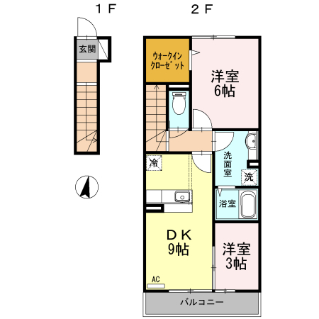 カメリア並木の間取り