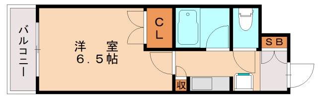 北九州市八幡西区浅川学園台のマンションの間取り