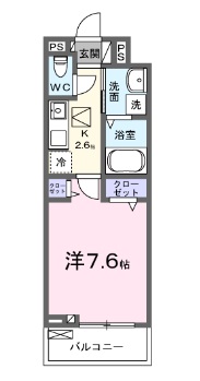 シャノワールＸの間取り