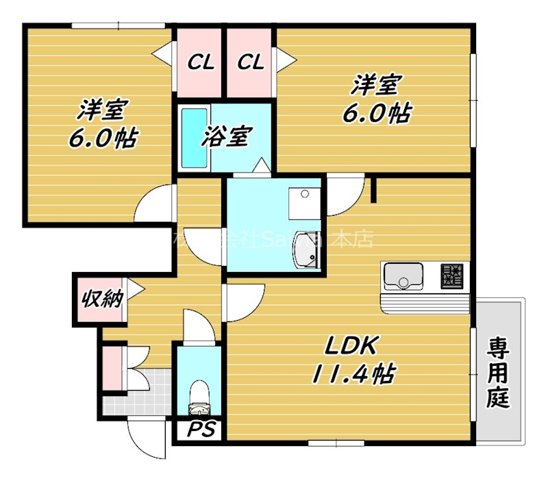 アクタスの間取り