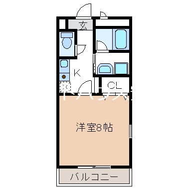 イリゼの間取り